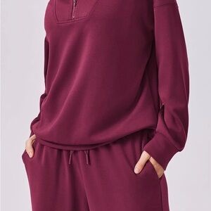 NWT Women's Magenta Lounge Set